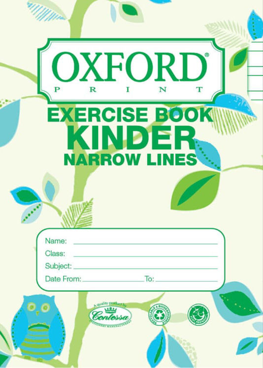 Picture of 9040-COPYBOOK KINDER 48 PAGES NARROW LINES-OXFORD